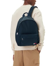 TOMMY HILFIGER TJ ESS DAILY Sac &agrave; dos marine nuit noire - Sacs &agrave; dos pour l'&Eacute;cole & les Loisirs - 4