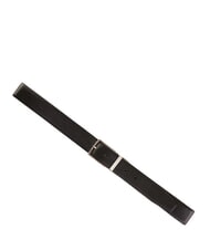 GAUD&Igrave; CERVO ceinture en cuir noir/brun fonc&eacute; - Ceintures - 2