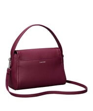 CALVIN KLEIN HARDWARE EMBLEM PEBB Sac &agrave; main avec bandouli&egrave;re rose s&eacute;duisant - Sacs pour Femme - 2