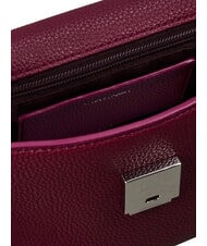 CALVIN KLEIN HARDWARE EMBLEM PEBB Sac &agrave; main avec bandouli&egrave;re rose s&eacute;duisant - Sacs pour Femme - 3