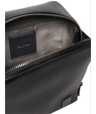 CALVIN KLEIN HARDWARE EMBLEM sac bandouli&egrave;re sur noir - Sacs en Bandouli&egrave;res pour Homme - 3