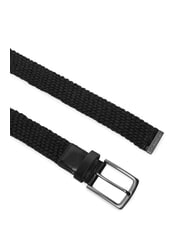 CALVIN KLEIN CASUAL PIN BUCKLE Ceinture noir / gris anthracite mat - Ceintures - 2