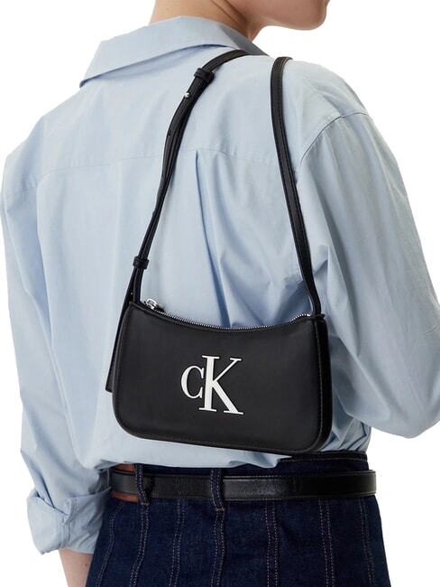 BOLD MONOGRAM Mini sac bandouli&egrave;re noir et blanc - Sacs pour Femme