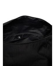 CALVIN KLEIN BOLD LOGO NYLON Sac de voyage sur noir - Sacs de voyage - 4