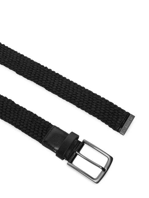 CASUAL PIN BUCKLE Ceinture noir / gris anthracite mat - Ceintures