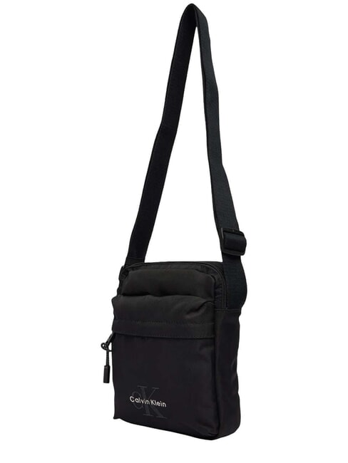 BOLD LOGO NYLON sac bandouli&egrave;re sur noir - Sacs en Bandouli&egrave;res pour Homme