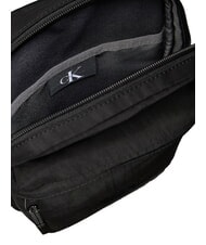 CALVIN KLEIN BOLD LOGO NYLON Sac fin sur noir - Sacs en Bandouli&egrave;res pour Homme - 3