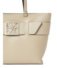 ARMANI EXCHANGE A|X BUCKLE Sac d'&eacute;paule sable - Sacs pour Femme - 4