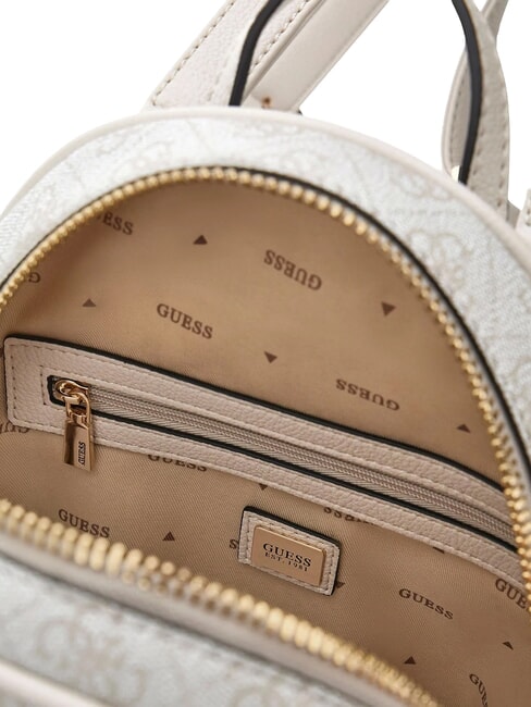 MANHATTAN 2 Petit sac &agrave; dos avec logo pivoine 4G logo en os - Sacs pour Femme