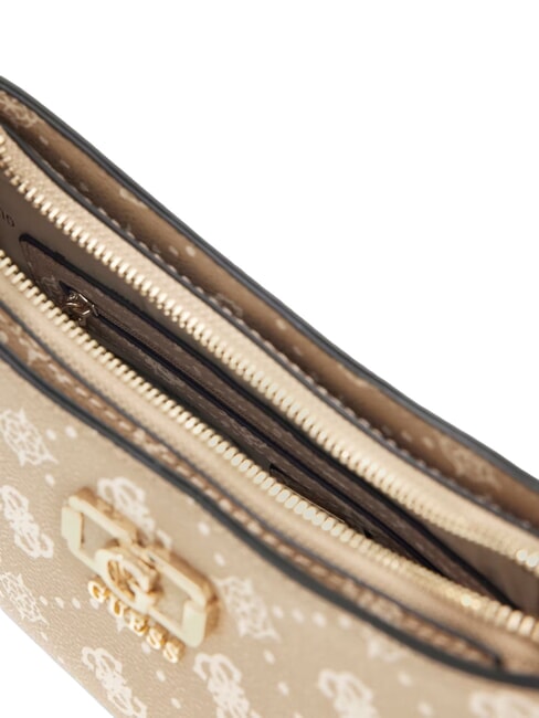 EMELIE LOGO sac bandouli&egrave;re logo vanille - Sacs pour Femme