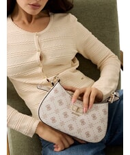 GUESS EMELIE LOGO sac bandouli&egrave;re logo des biscuits - Sacs pour Femme - 2