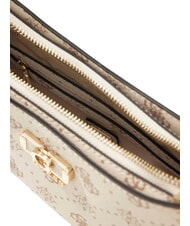 GUESS EMELIE LOGO sac bandouli&egrave;re logo des biscuits - Sacs pour Femme - 4