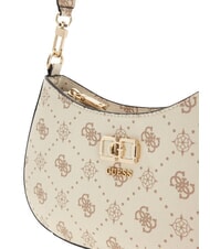 GUESS EMELIE LOGO sac bandouli&egrave;re logo des biscuits - Sacs pour Femme - 5