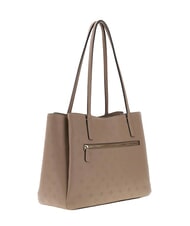 GUESS ANISE sac bandouli&egrave;re logo taupe fonc&eacute; - Sacs pour Femme - 2