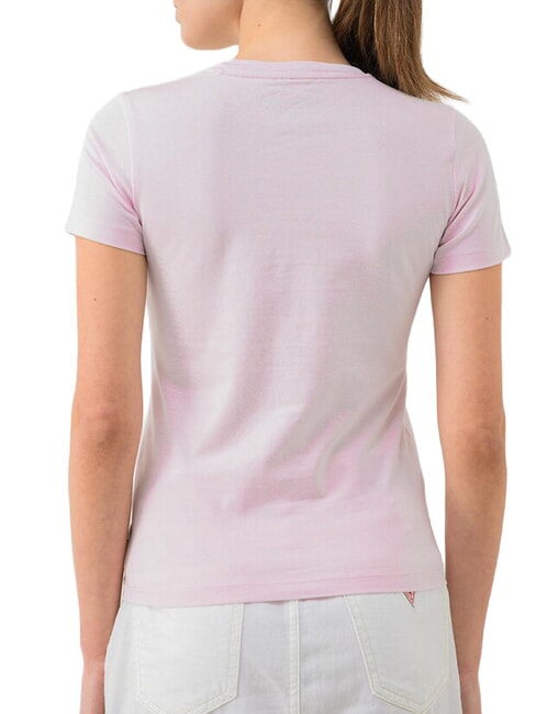 SLIM LOGO T-shirt extensible coupe slim lilas d'&eacute;t&eacute; - T-shirt