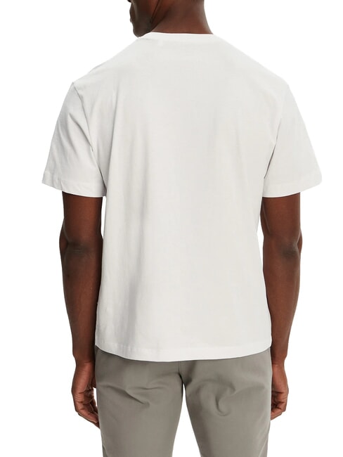 REGULAR LOGO T-shirt en coton blanc pur - T-shirt