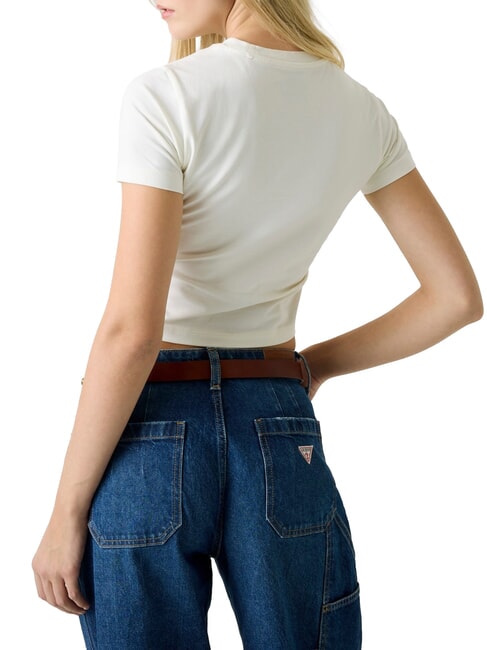 EMBRO T-shirt en coton jetbla - T-shirt