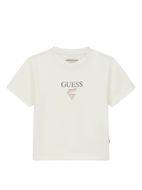 EMBRO T-shirt en coton jetbla - T-shirt