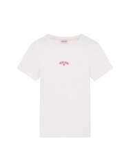 GUESS JEANS EMBRO T-shirt en coton blanc d'alb&acirc;tre - T-shirt - 3
