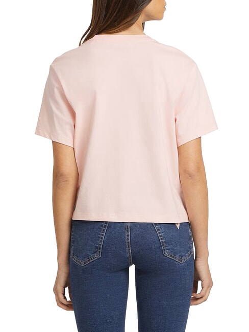 BOXY MINI TRIANGLE T-shirt en coton coton blush - T-shirt