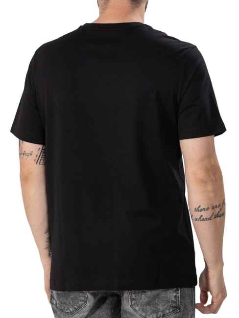 REGULAR LOGO T-shirt en coton jetbla - T-shirt
