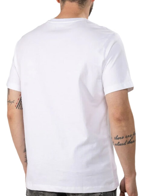 REGULAR LOGO T-shirt en coton blanc pur - T-shirt