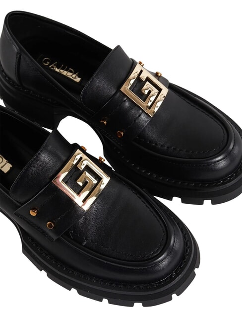 ARIEL mocassin en cuir NOIR - Chaussures Femme