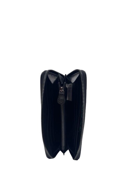 GMONEY17 Grand portefeuille zipp&eacute; en cuir chamois - Portefeuilles Femme