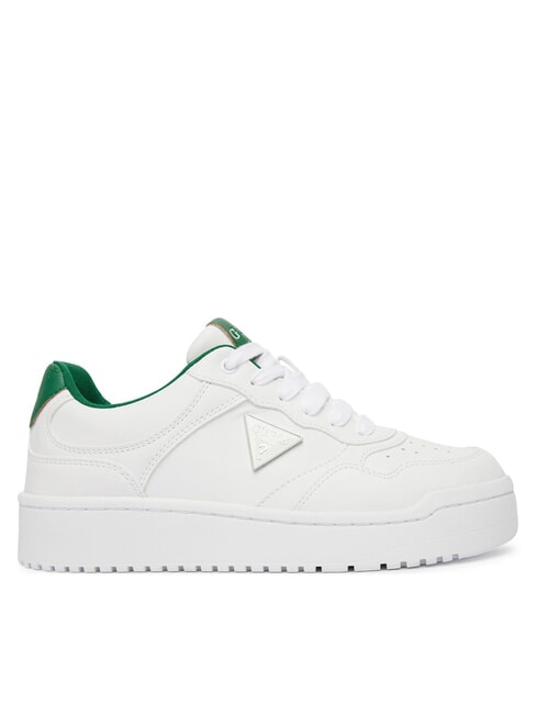 MIRAM12 Baskets Blanc gris - Chaussures Femme