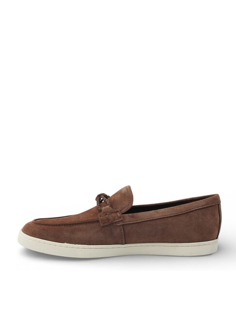 HEAWS mocassins en cuir exprim&eacute; - Chaussures Femme
