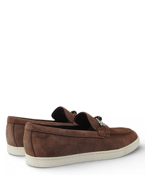 HEAWS mocassins en cuir exprim&eacute; - Chaussures Femme