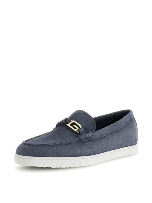 HEAWS mocassins en cuir bleu - Chaussures Femme