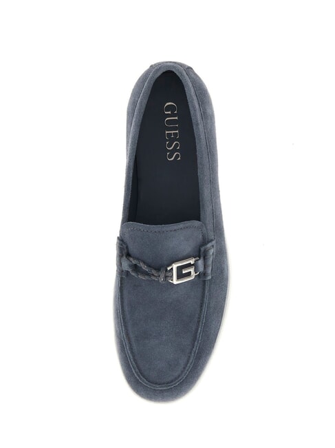 HEAWS mocassins en cuir bleu - Chaussures Femme