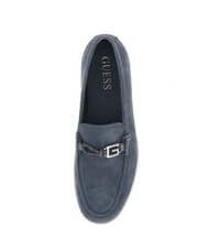 GUESS HEAWS mocassins en cuir bleu - Chaussures Femme - 4