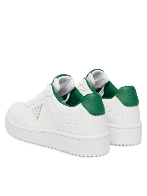 MIRAM12 Baskets Blanc gris - Chaussures Femme