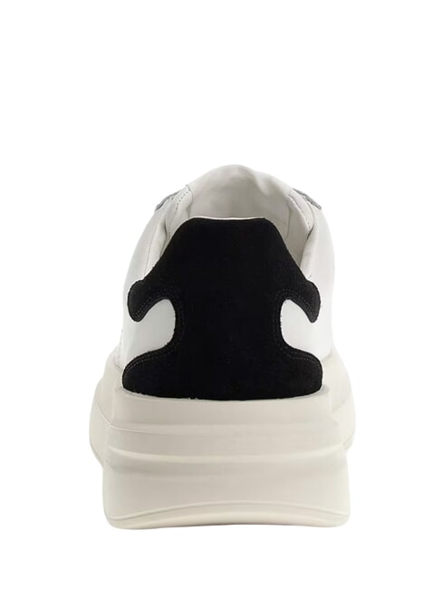ELBA  Baskets blanc noir - Chaussures Homme