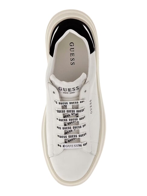 ELBA  Baskets blanc noir - Chaussures Homme