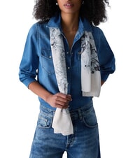 LIUJO FLOWER Foulard NOIR - &Eacute;charpes - 2