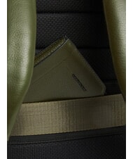 PIQUADRO RUSSEL Sac &agrave; dos en cuir pour ordinateur portable 15,6" VERT - Sacs &agrave; dos pour ordinateur portable - 7