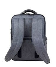 PIQUADRO BRIEF 2 sac &agrave; dos pour ordinateur portable et support ipad en tissu recycl&eacute; gris - Sacs &agrave; dos pour ordinateur portable - 2