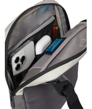 PIQUADRO BRIEF 2 sac ipad en tissu recycl&eacute; gris - Sacs en Bandouli&egrave;res pour Homme - 6