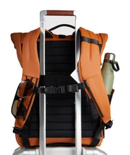 PIQUADRO CORNER SPECIALE GOMMATO Sac &agrave; dos roll-top pour ordinateur portable 15,6" CUIR - Sacs &agrave; dos pour ordinateur portable - 3
