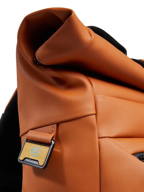 CORNER SPECIALE GOMMATO Sac &agrave; dos roll-top pour ordinateur portable 15,6" CUIR - Sacs &agrave; dos pour ordinateur portable