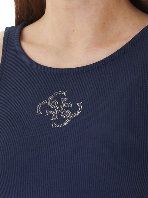 GUENDALINA Haut bleu noirci - T-shirt