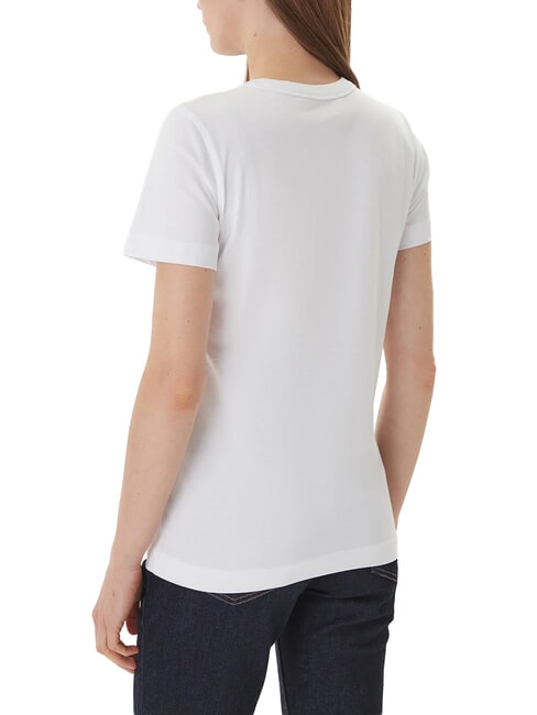 3D SCRIPT T-shirt en coton blanc pur - T-shirt