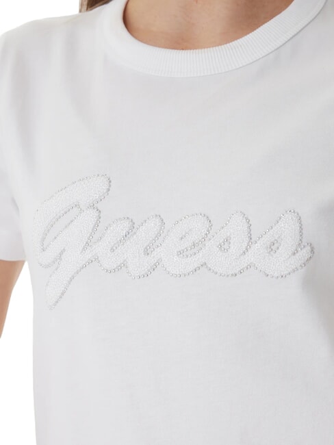 3D SCRIPT T-shirt en coton blanc pur - T-shirt