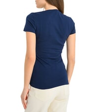 GUESS FEATHER TRIANGLE  bleu noirci - T-shirt - 2