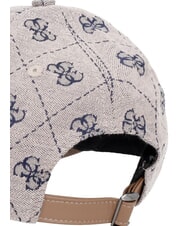 GUESS 4G JACQUARD casquette de baseball toile jacquard velours 4g - Bonnets - 2