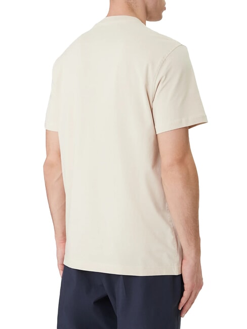 LOGO CONTRAST T-shirt en coton ch&ecirc;ne clair - T-shirt