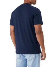 GUESS LOGO CONTRAST T-shirt en coton smartblue - T-shirt - 2